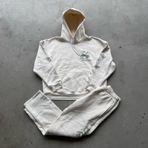 matcha monster Sweaters - Y2K Matcha Monsters Sweatsuit